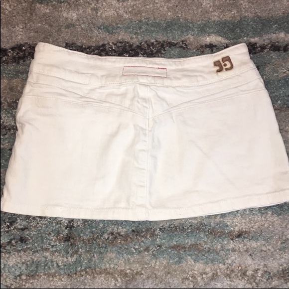 Joe’s Jeans White Denim Mini Skirt - Picture 2 of 6